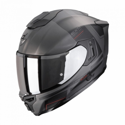 KASK SCORPION EXO-1500 AIR DUAL MATT SILV-BK-RD