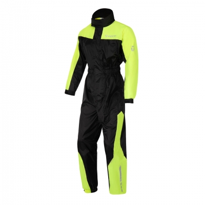 KOMBINEZON PRZECIWDESZCZOWY SECA MONSUN EVO BLACK/FLUO