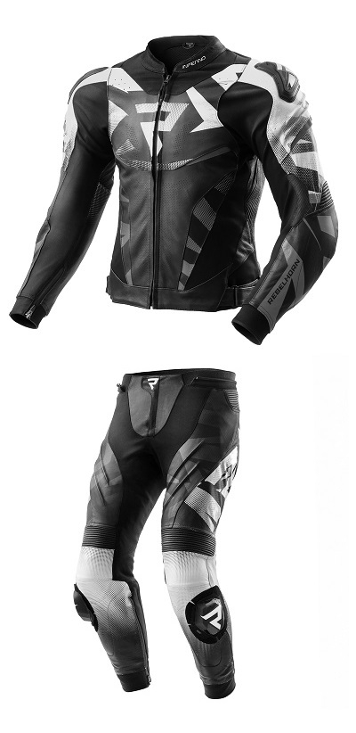 KOMBINEZON REBELHORN INFERNO BLACK/WHITE