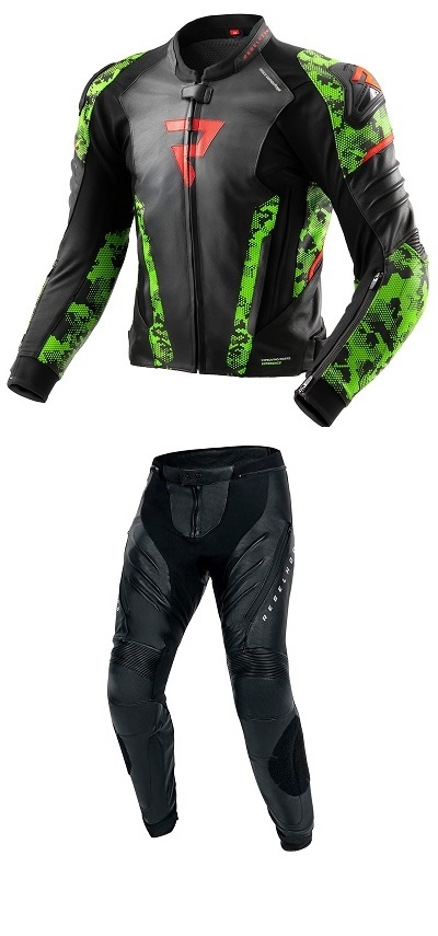 KOMBINEZON REBELHORN VELOCE CAMO GREEN/FLUO