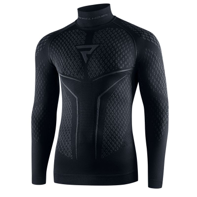 Koszulka Termoaktywna Rebelhorn Therm II Black/Grey Z Długim Ręk