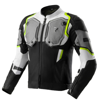 Kurtka Rebelhorn Borg 2 Black Grey Fluo Yellow