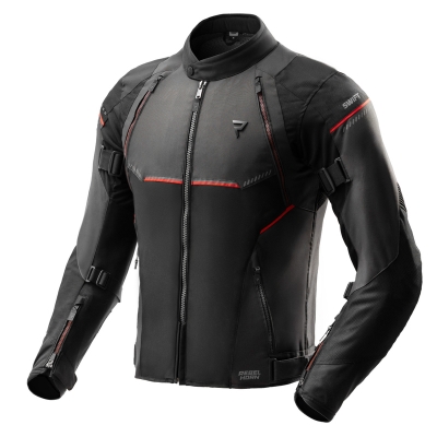 Kurtka Rebelhorn Swift Black Dark Grey Red men