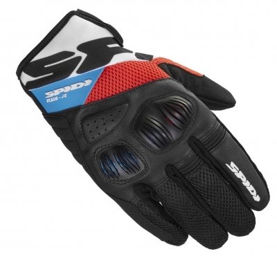 RĘKAWICE SPIDI FLASH-R EVO BLUE/RED