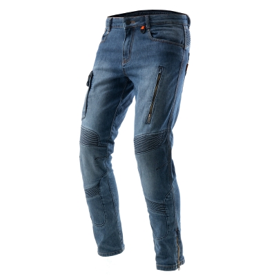 SPODNIE Jeansy Rebelhorn Vandal Washed Blue Monolayer