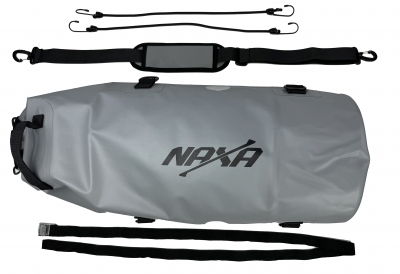 TORBA MOTOCYKLOWA NAXA ROLLBAG TW3 SZARA